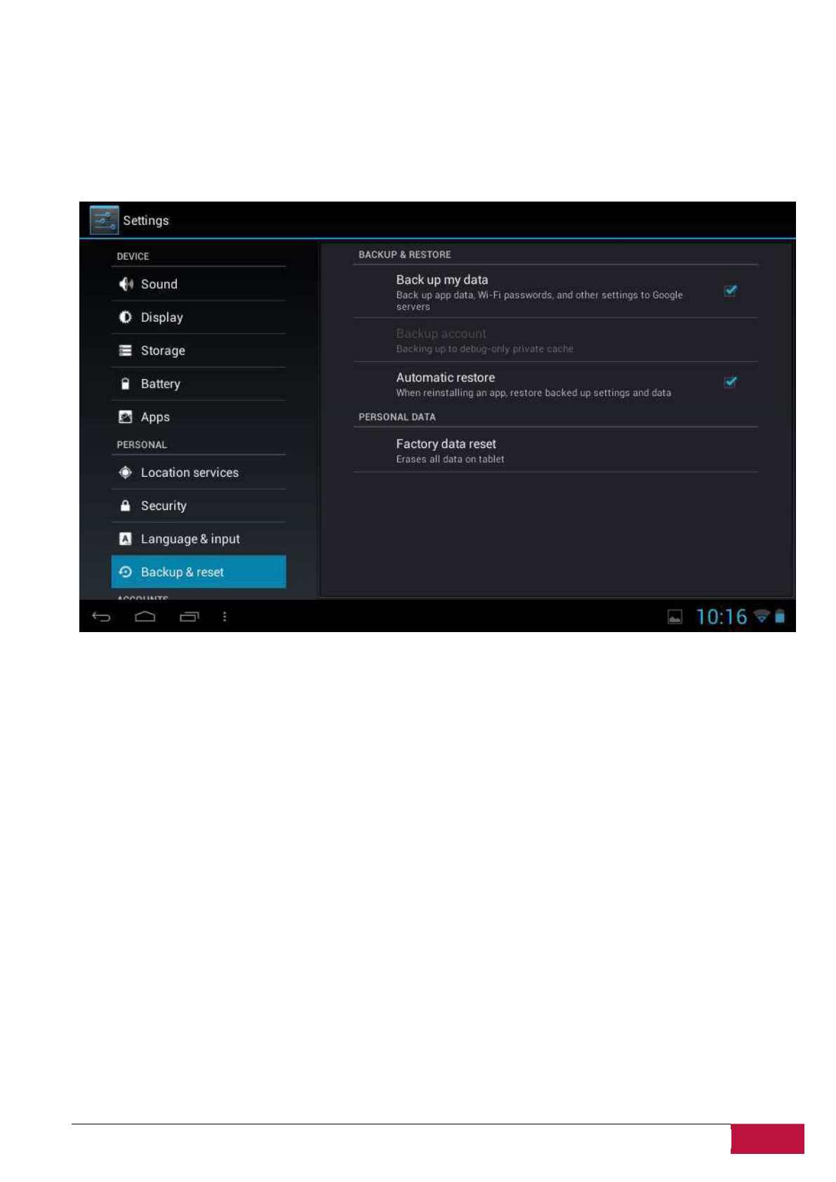 background image