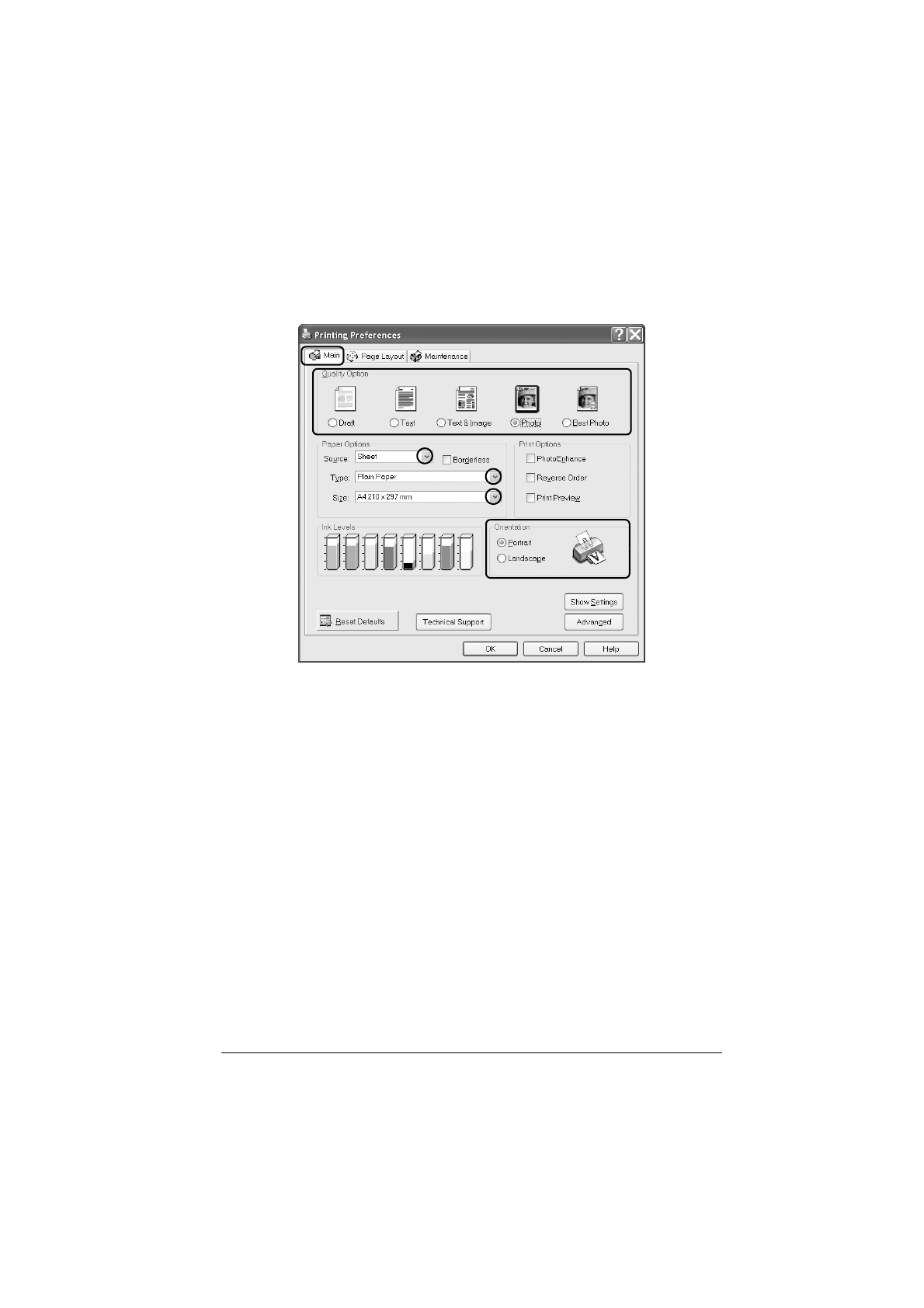 background image
