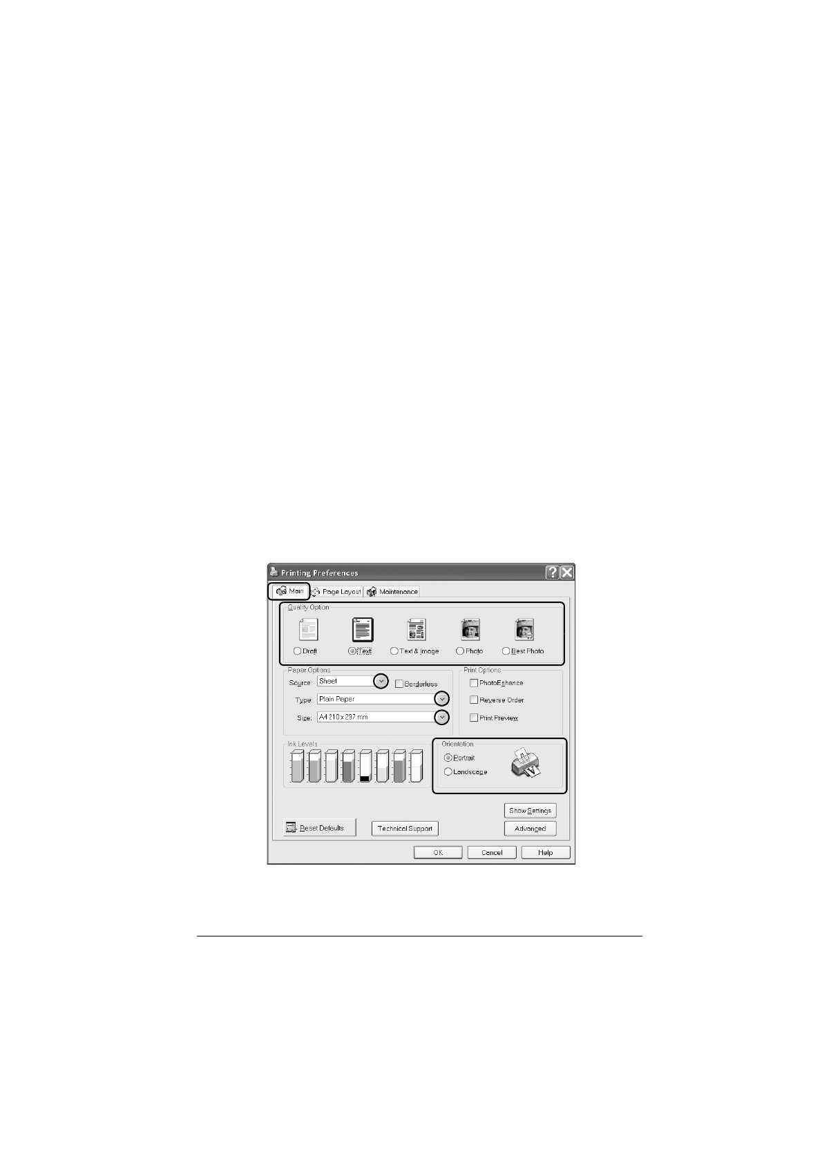 background image