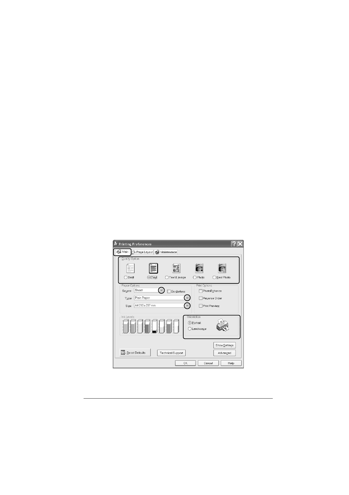 background image