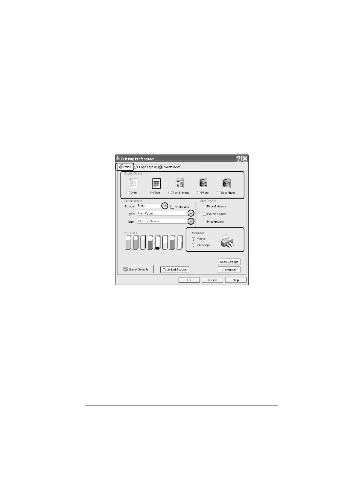 background image