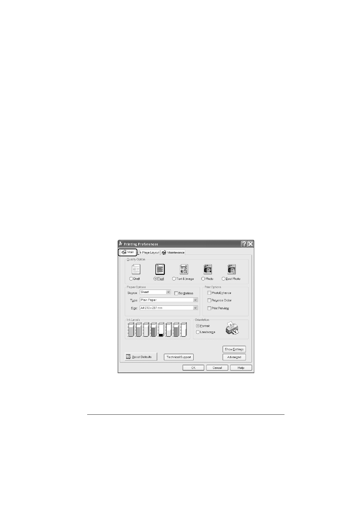 background image
