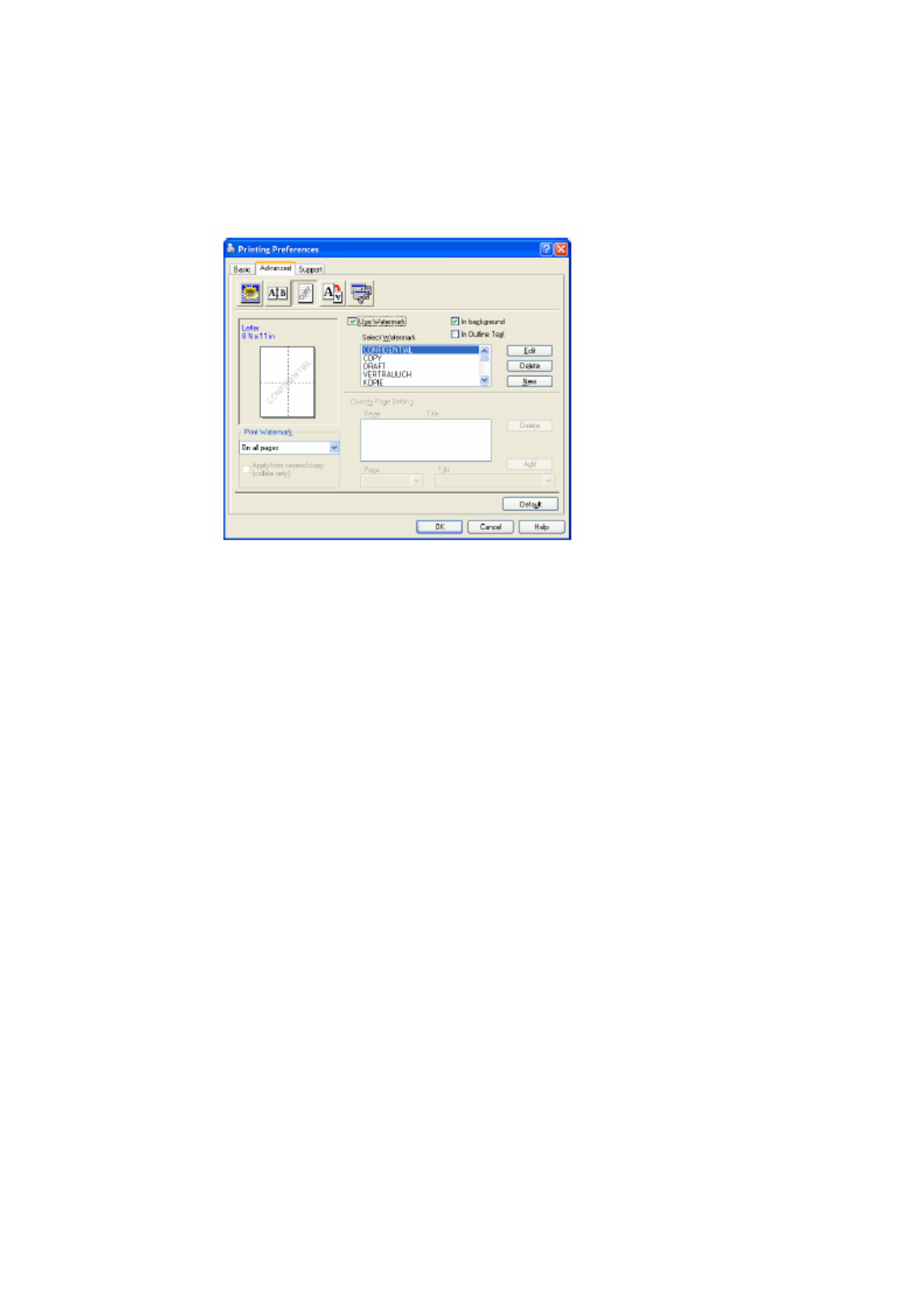 background image