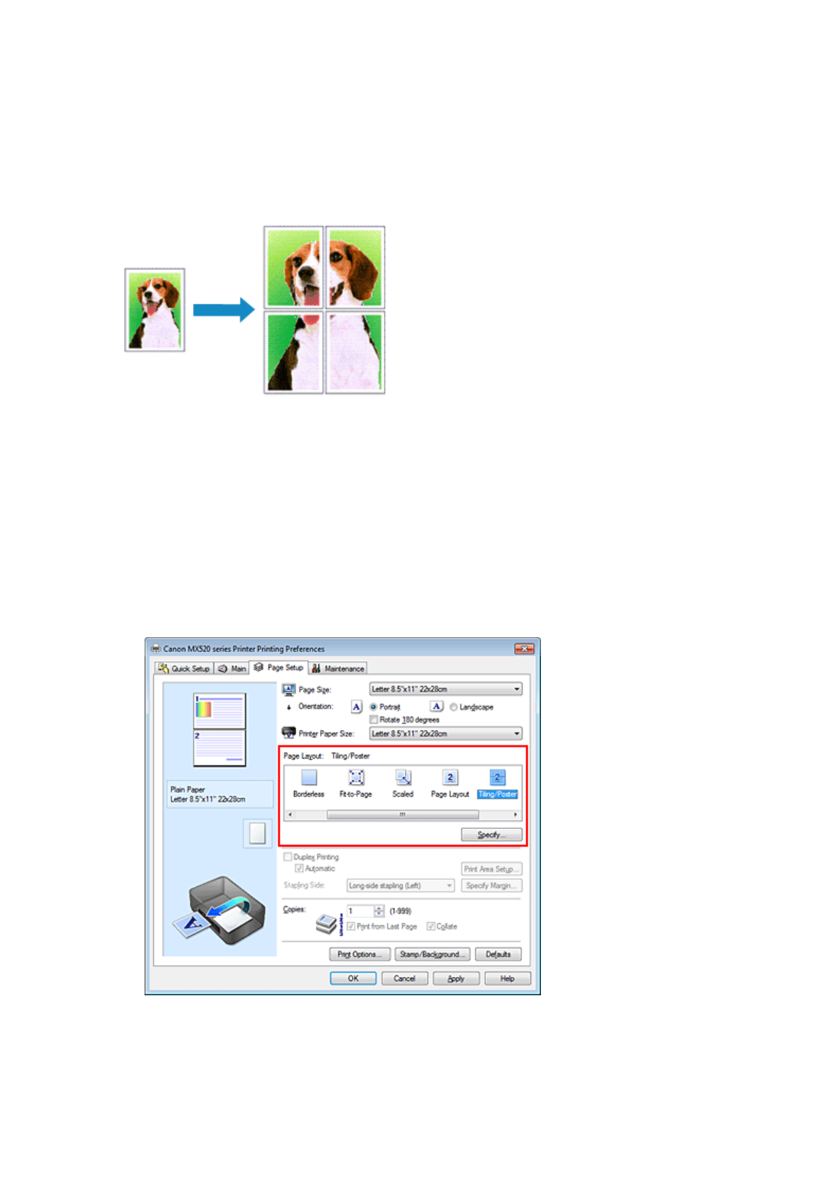 background image