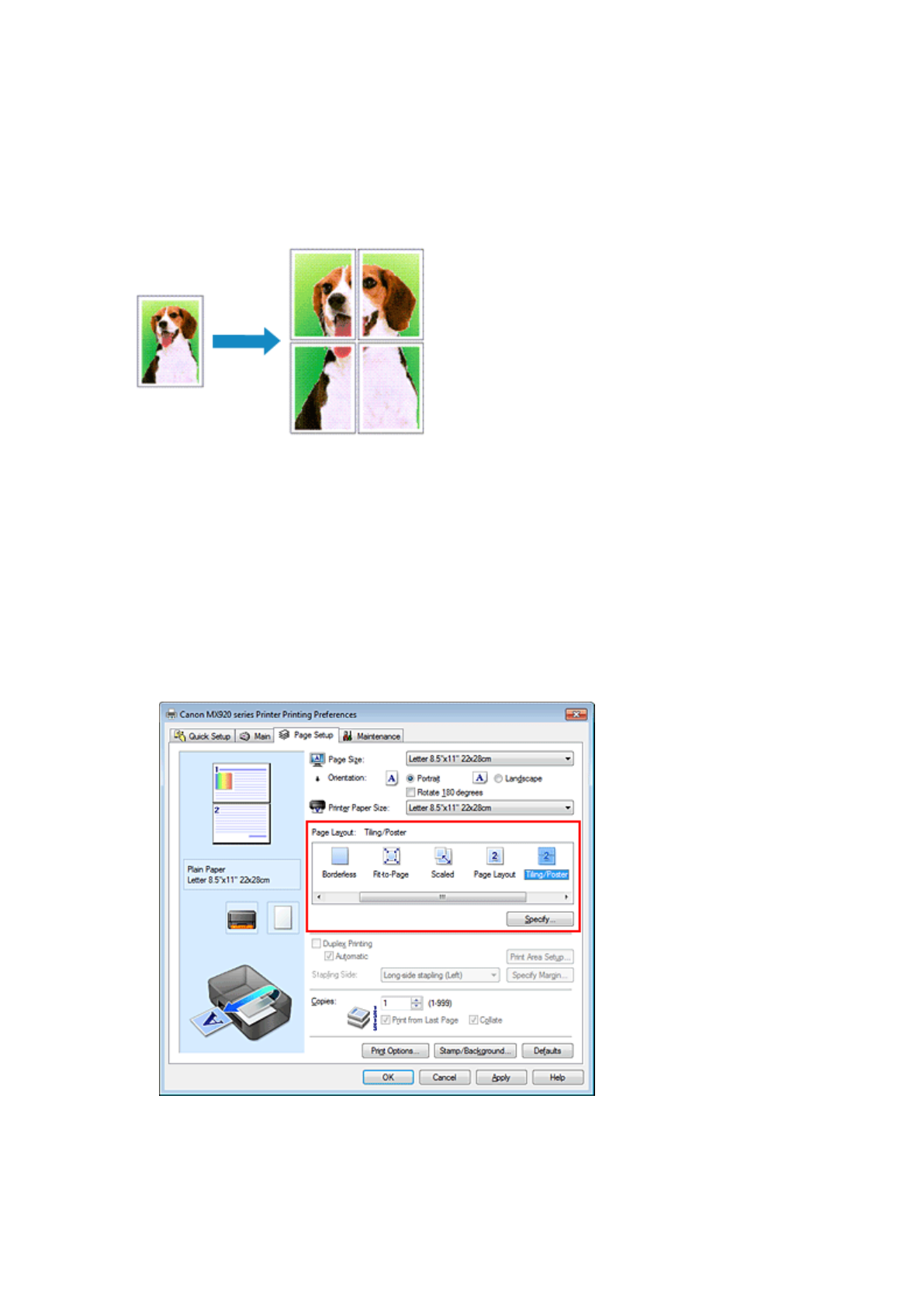 background image