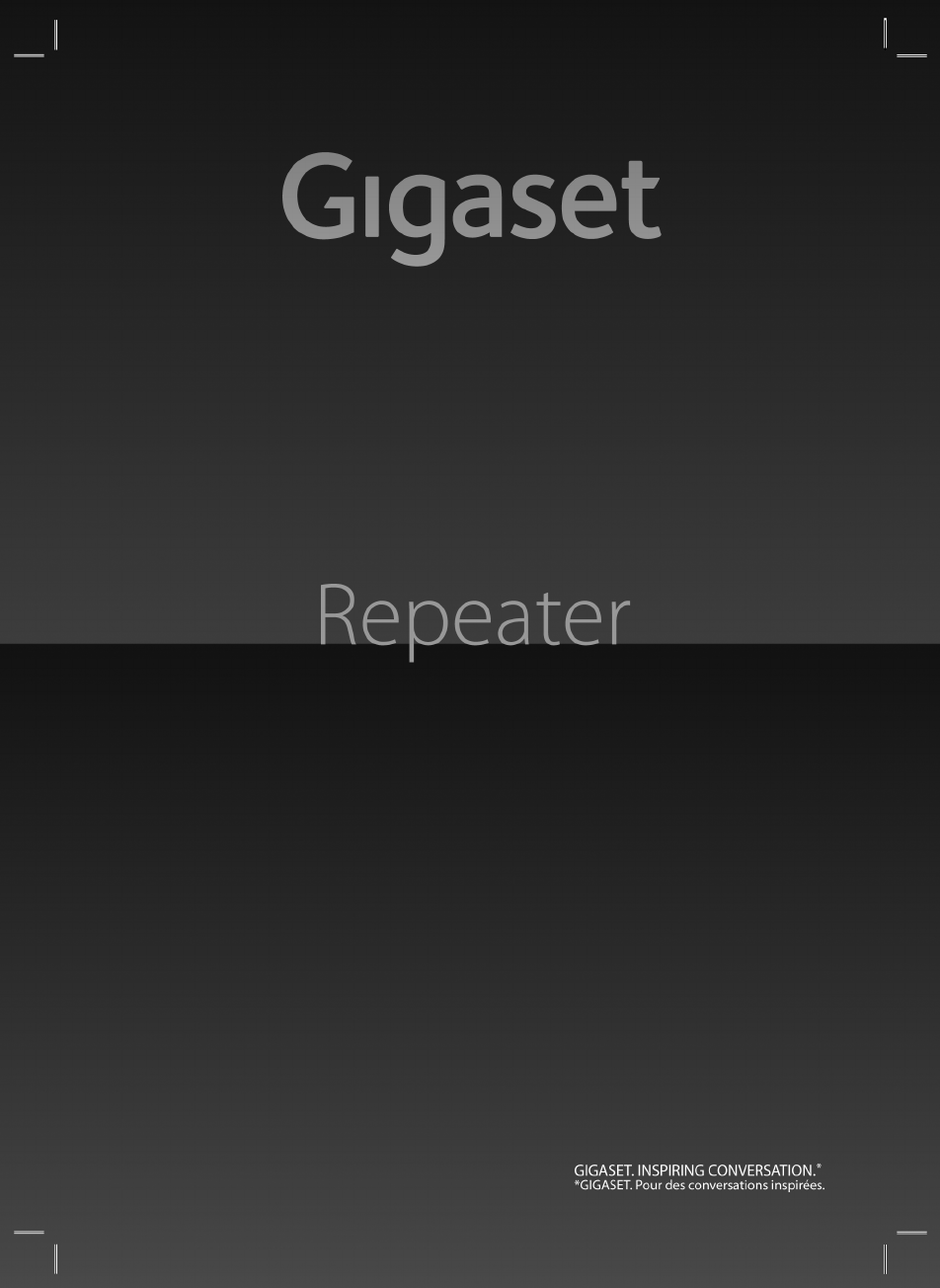 Gigaset Repeater 2.0 IM1 - Инструкция по эксплуатации - tehnopanorama.ru